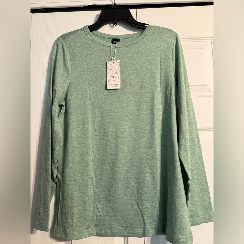 Automet Sage Long Sleeve Top